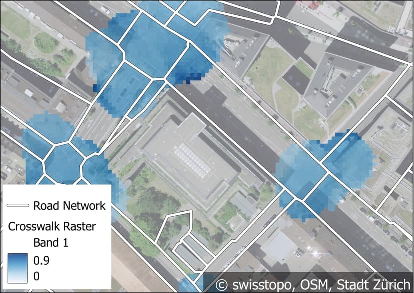 Street-Level: YOLO-Punkte zu Heatmaps und Zonal-Statistik je Segment